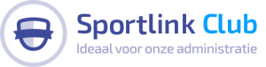 Logo van Sportlink Club. Deze applicatie gebruiken we voor onze administratie