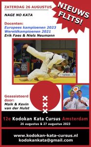 Poster Kodokan Kata Cursus 2023