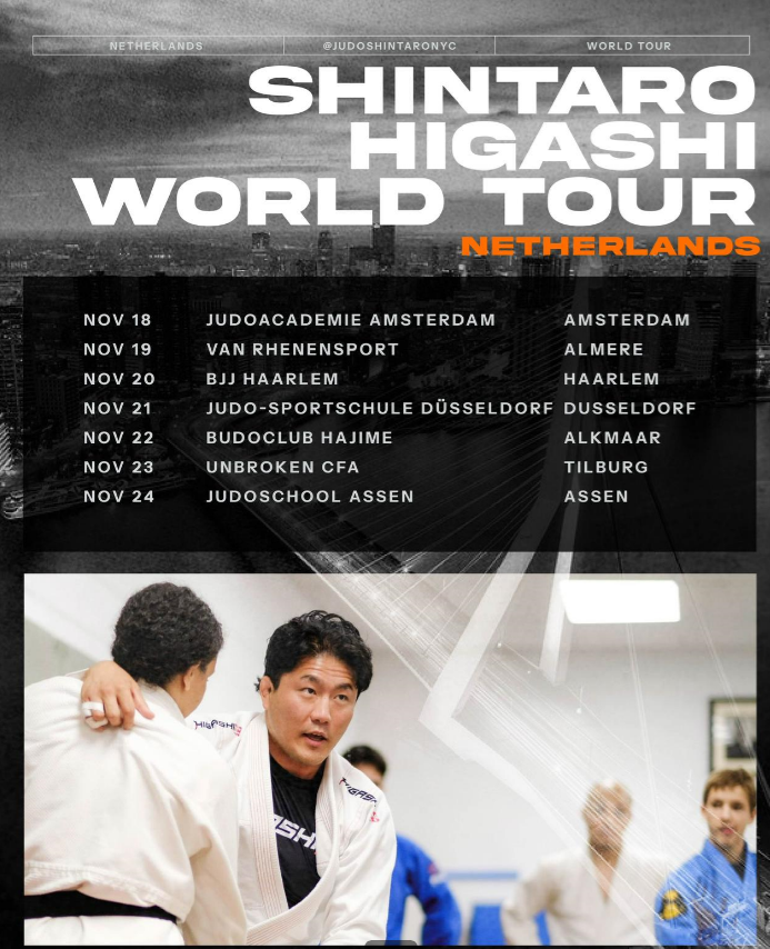 Judo clinics Shintaro Higashi world tour