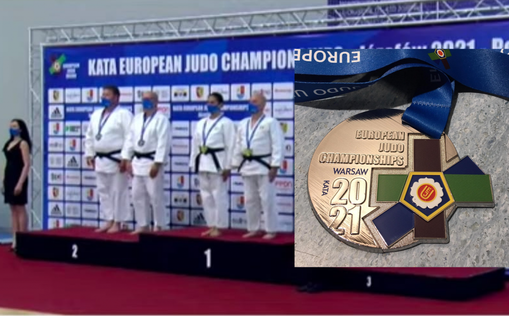 Zilver voor judoleraren Judo Academie Amsterdam op EK Kata